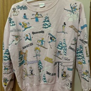 VINTAGE SKI CREWNECK